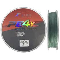 Linha Multifilamento Lori PE 4X Verde (200m)