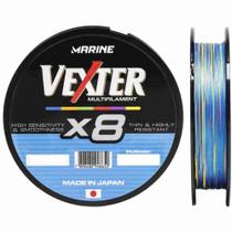 Linha Multifilamento Marine Sports Vexter X8 0,19mm 150m Multicolor