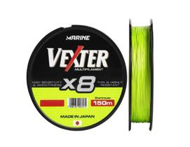 Linha Multifilamento Marine Vexter X8 0,19Mm 20Lb 150M Limão Linha Multifilamento Marine Vexter X8 0,19Mm 20Lb 150M Limão