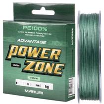 Linha Multifilamento Maruri Power Zone 8X 0,18mm 100m Verde Linha Multifilamento Maruri Power Zone 8X 0,18mm 100m Verde