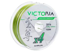 Linha Multifilamento Maruri Victoria 4X 100 Metros - Várias Espessuras e Cores