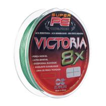 Linha Multifilamento Maruri Victoria 8x 0,27mm 30lbs 150m Verde Linha Multifilamento Maruri Victoria 8x 0,27mm 30lbs 150m Verde