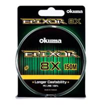 Linha Multifilamento Okuma Epixor 8x 57lbs 0,34mm 26kg 150m