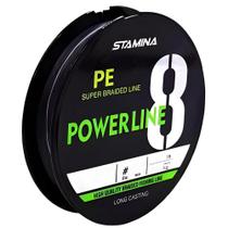 Linha Multifilamento PowerLine 0,18mm 150mts Cinza - Stamina Linha Multifilamento PowerLine 0,18mm 150mts Cinza - Stamina
