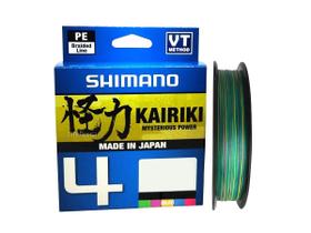 Linha Multifilamento Shimano Kairiki 4X 0,16mm 15lbs/6,8kg - 150 Metros
