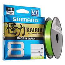 Linha Multifilamento Shimano Kairiki 8 Green 50lb (0.31mm - 300m)