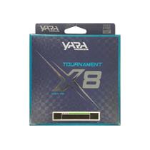Linha Multifilamento Tournament X8 150m 40LB 0,29mm - Yara Linha Multifilamento Tournament X8 150m 40LB 0,29mm - Yara