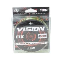 Linha Multifilamento Vision 8 Fios Amarelo Fluorescente 150m - Albatroz