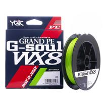 Linha Multifilamento YGK X8 G-soul Grand PE WX8 8 fios 150m