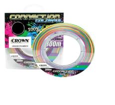 Linha Mutifilamento Conection 9X Multicolor 0,26Mm 300M 40Lb