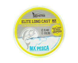 Linha mx pesca elite amarela 0,40m 300mt