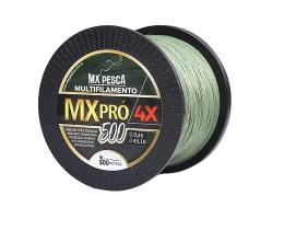 Linha mx pesca multifilamento mx pro 4x 0,45 300m