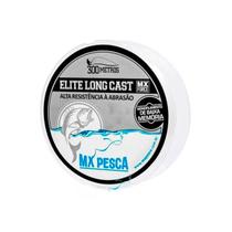 Linha MX Pesca MX Elite Long Cast 300m Monofilamento Transparente 0.80mm 58,40kg