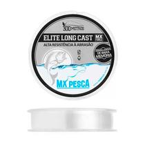 Linha MX Pesca MX Elite Long Cast 300m Monofilamento Transparente 0,50 34,56kg