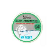 Linha MX Pesca MX Elite Long Cast 300m Monofilamento Verde 0.25mm 8,44kg