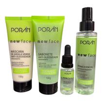 Linha New Face Antioleosidade Ou Para Pele Com Manchas New Face Porán