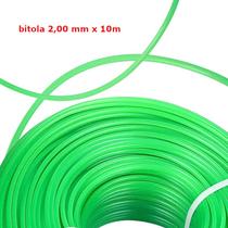 Linha nylon aparador 1,8mm-10m-verde