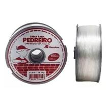 Linha Nylon Cristral Pedreiro 0,80mm X 100m Cor Branco