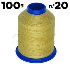 Linha Nylon nº 20 Caramelo 100g Linha Nylon nº 20 Caramelo 100g