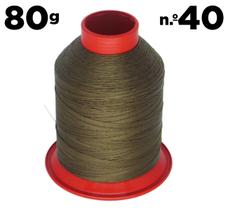 Linha Nylon nº 40 Marrom 80g Linha Nylon nº 40 Marrom 80g