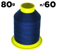 Linha Nylon nº 60 Azul Marinho 80g Linha Nylon nº 60 Azul Marinho 80g