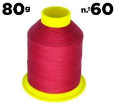 Linha Nylon nº 60 Vermelho 80g Linha Nylon nº 60 Vermelho 80g