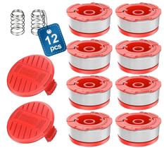 Linha para aparador Chuancheng, kit com 12 unidades, 0,065" 9,1 m Linha para aparador Chuancheng, kit com 12 unidades, 0,065" 9,1 m