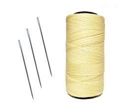 Linha Para Artesanato, Couros, Sapato N04 + 3 Agulhas De Aço Linha Para Artesanato, Couros, Sapato N04 + 3 Agulhas De Aço
