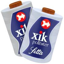 Linha Para Bordado e Costura Setta XIK150 Branco 15000Jardas