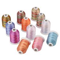 Linha para Bordado Simthread 12 Cores 1000m Poliéster