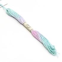Linha para Bordar Tie Dye Pastel Tingimento Artesanal