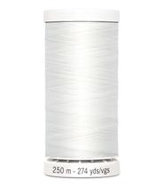 Linha para costura geral 250 m carretel branco de poliéster Linha para costura geral 250 m carretel branco de poliéster