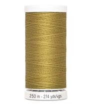 Linha para costura universal 250 m dourada em poliéster resistente Linha para costura universal 250 m dourada em poliéster resistente