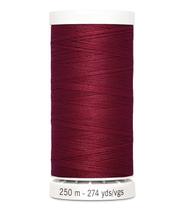 Linha para costura universal 250 m vermelho rubi, carretel de poliéster Linha para costura universal 250 m vermelho rubi, carretel de poliéster