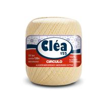 Linha para Crochê c/ 125m Cléa - Cor 1074 Creme