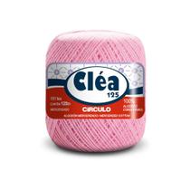 Linha para Crochê c/ 125m Cléa - Cor 3526 Rosa Candy