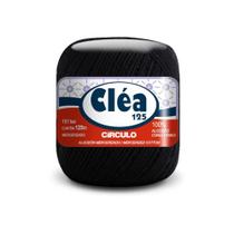 Linha para Crochê c/ 125m Cléa - Cor 8990 Preto - Círculo Linha para Crochê c/ 125m Cléa - Cor 8990 Preto - Círculo
