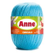 Linha para Crochê c/ 500m Anne - Cor 2151 Azul Céu