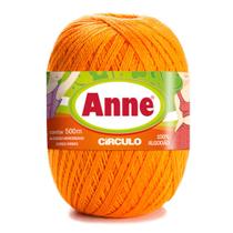 Linha para Crochê c/ 500m Anne - Cor 4156 Cenoura