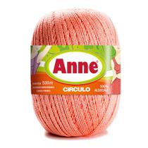 Linha para Crochê c/ 500m Anne - Cor 4514 Pêssego