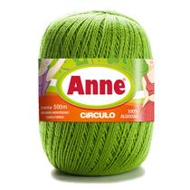 Linha para Crochê c/ 500m Anne - Cor 5203 Verde Greenery
