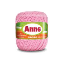 Linha para Crochê c/ 65m Anne - Cor 3526 Rosa Candy