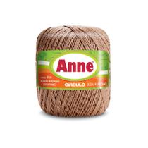 Linha para Crochê c/ 65m Anne - Cor 7650 Amêndoa