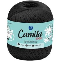 Linha Para Crochê Camila 0000N Preto Pct Com 06 Linha Para Crochê Camila 0000N Preto Pct Com 06