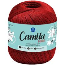 Linha para Croche Camila 09046 Vermelho Intenso - Coats Corrente