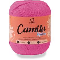 Linha para Crochê Camila Fashion 01179 Rosa PCT com 06 - Coats Corrente