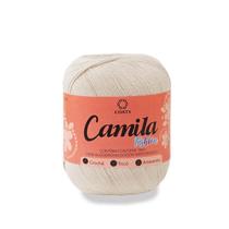 Linha para Crochê Camila Fashion 500mts Branca - Coats Corrente
