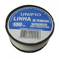 Linha Para Pedreiro 1 Fio Unifio 100M - Kit C/12 Peca