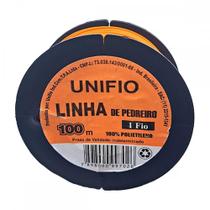 Linha Para Pedreiro 1 Fio Unifio 100M Laranja - Kit C/12 Pecas Linha Para Pedreiro 1 Fio Unifio 100M Laranja - Kit C/12 Pecas
