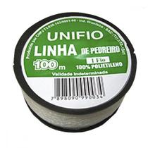 Linha Para Pedreiro Trancada Unifio 100M - Kit C/12 Peças